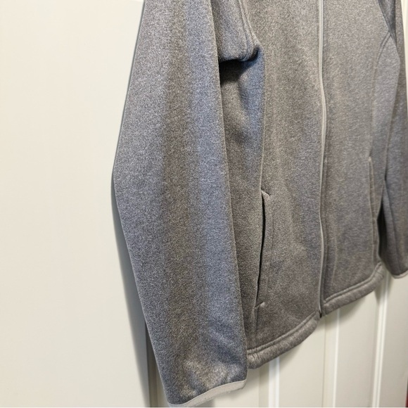THE NORTH FACE Youth Girls sz L Gray Fleece Zip Jacket - Picture 9 of 13